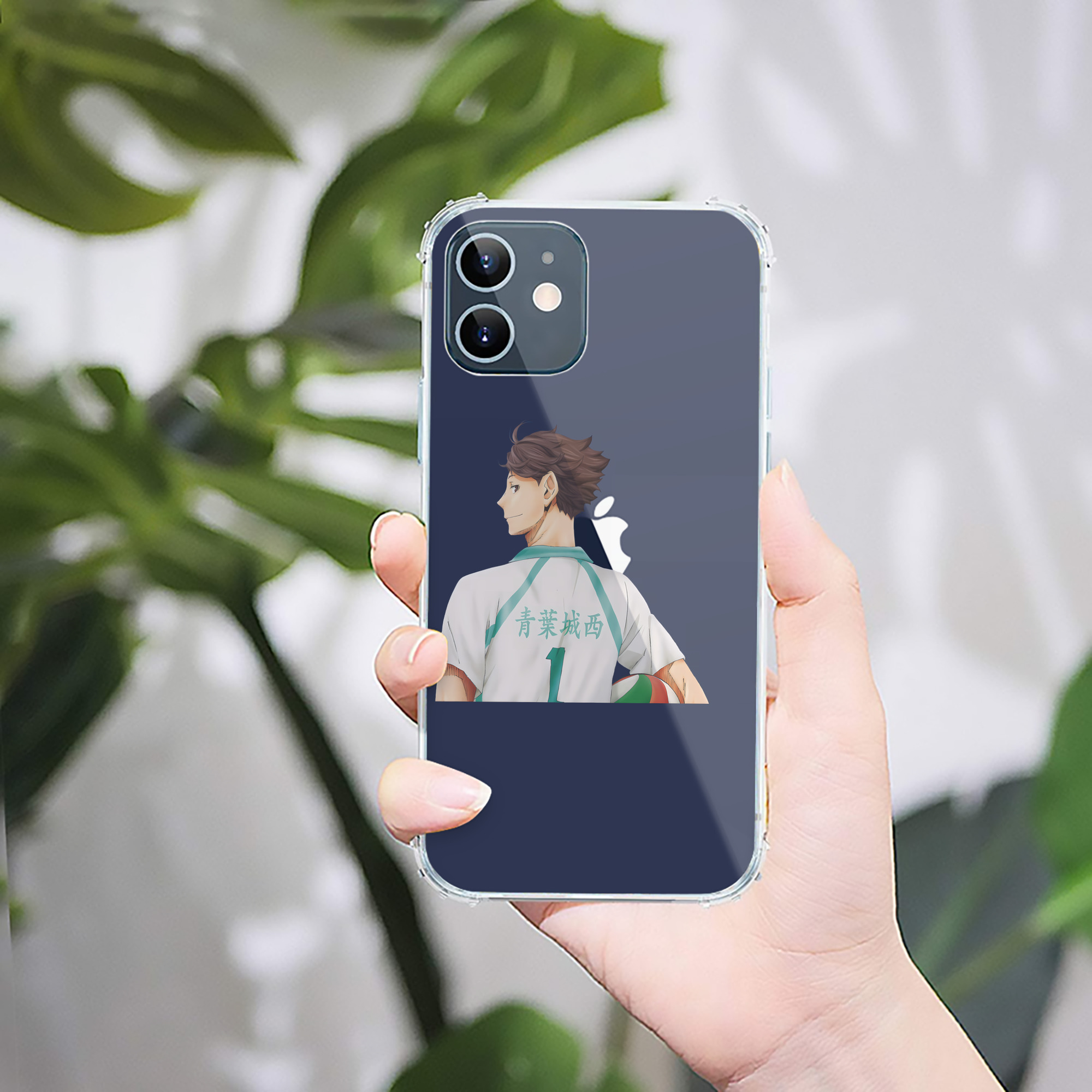 （画像用） ハイキュー!! Haikyu!! 【iPhone 12シリーズ対応】透明スマホケース（クリアソフトケース）